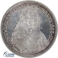 5 DM Gedenkmünze Deutschland 1955 Ludwig Wilhelm Markgraf von Baden
