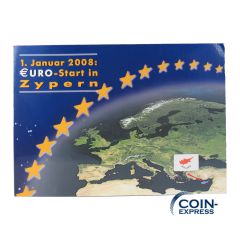 Euro Kursmünzensatz Zypern 2008 mit alter Währung Euro Kursmünzensatz Zypern 2008 mit alter Währung