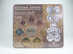 Euro Kursmünzensatz Griechenland 2006 BU