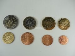 Euro Kursmünzensatz Portugal 2011