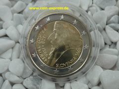 2 Euro Gedenkmünze Slowenien 2008 Primoz Trubar 2 Euro Gedenkmünze Slowenien 2008 Primoz Trubar
