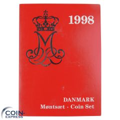 Kronen Kursmünzensatz Dänemark 1998 BU