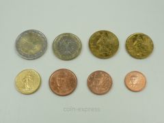 Euro Kursmünzensatz Frankreich 2000