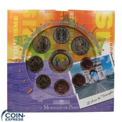 Euro Kursmünzensatz Frankreich 2004 Tourismus - LArc de Triomphe