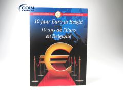 2 Euro Gedenkmünze Belgien 2012 10 Jahre Euro Bargeld in Coincard