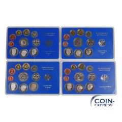 DM Kursmünzensätze Deutschland 1982 PP DFGJ