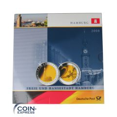 2 Euro Gedenkmünze Deutschland 2008 Hamburger Michel Deutschen Post 2 Euro Gedenkmünze Deutschland 2008 Hamburger Michel Deutschen Post
