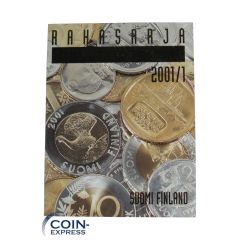 Markkaa Kursmünzensatz Finnland 2001 - 1 Markkaa Kursmünzensatz Finnland 2001 - 1