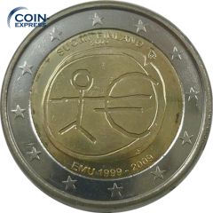 2 Euro Gedenkmünze Finnland 2009 Europäische Währungsunion