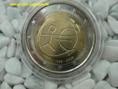 2 Euro Gedenkmünze Slowenien 2009 Europäische Währungsunion 2 Euro Gedenkmünze Slowenien 2009 Europäische Währungsunion