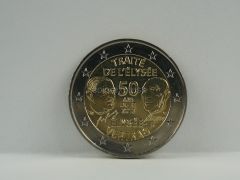 2 Euro Gedenkmünze Frankreich 2013 50 Jahre Elysee Vertrag 2 Euro Gedenkmünze Frankreich 2013 50 Jahre Elysee Vertrag