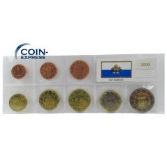 Euro Kursmünzensatz San Marino 2006