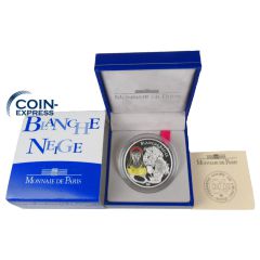 1 1/2 Euro Gedenkmünze Frankreich 2002 PP - Schneewittchen