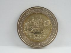 2 Euro Gedenkmünze Deutschland 2007 - Mecklenburg Vorpommern - J Hamburg