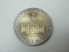 2 Euro Gedenkmünze Deutschland 2009 - Saarland - J Hamburg