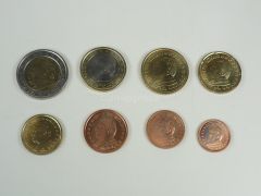 Euro Kursmünzensatz Vatikan 2004