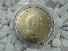 2 Euro Münze Monaco 2009 Fürst Albert II.