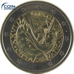 2 Euro Gedenkmünze Vatikan 2011 - Weltjugendtag Madrid