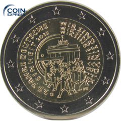 2 Euro Gedenkmünze Deutschland 2015 - 25 Jahre Deutsche Einheit - G Karlsruhe