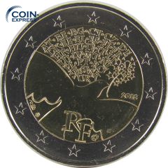2 Euro Gedenkmünze Frankreich 2015 - 70 Jahre Frieden in Europa