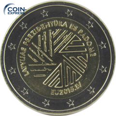 2 Euro Gedenkmünze Lettland 2015 - EU-Präsidentschaft 2 Euro Gedenkmünze Lettland 2015 - EU-Präsidentschaft