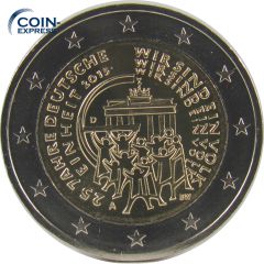 2 Euro Gedenkmünze Deutschland 2015 - 25 Jahre Deutsche Einheit - A Berlin