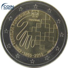 2 Euro Gedenkmünze Portugal 2015 - 150 Jahre Rotes Kreuz