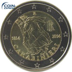 2 Euro Gedenkmünze Italien 2014 - 200 Jahre Carabinieri
