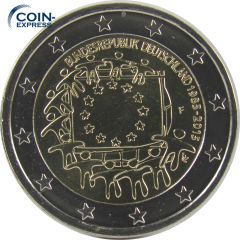 2 Euro Gedenkmünze Deutschland 2015 - 30 Jahre Europaflagge - F Stuttgart