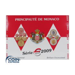 Euro Kursmünzensatz Monaco 2009 BU Euro Kursmünzensatz Monaco 2009 BU