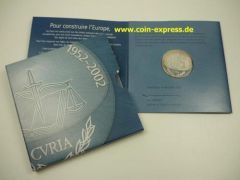 25 Euro Gedenkmünze Luxemburg 2002 Europäischer Gerichtshof 25 Euro Gedenkmünze Luxemburg 2002 Europäischer Gerichtshof