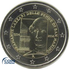 2 Euro Gedenkmünze San Marino 2014 Donato Bramante