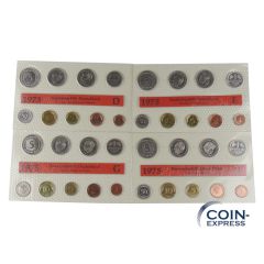 DM Kursmünzensätze Deutschland 1975 Stempelglanz - DFGJ