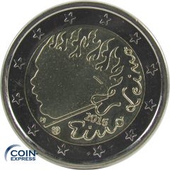 2 Euro Gedenkmünze Finnland 2016 - Eino Leino