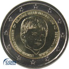 2 Euro Gedenkmünze Belgien 2016 - Child Focus