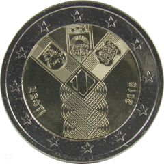 2 Euro Gedenkmünze Estland 2018 - 100 Jahre Unabhängigkeit
