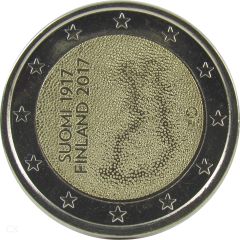 2 Euro Gedenkmünze Finnland 2017 - 100 Jahre Unabhängigkeit