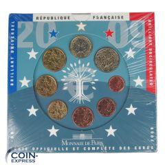 Euro Kursmünzensatz Frankreich 2009 BU