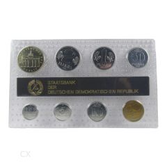 DDR Kursmünzensatz 1990 Stempelglanz DDR Kursmünzensatz 1990 Stempelglanz