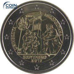 2 Euro Gedenkmünze Slowakei 2017 - Universitas Istropolitana