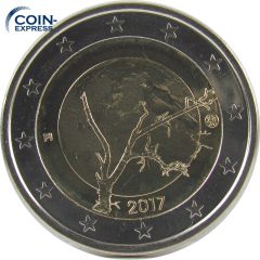 2 Euro Gedenkmünze Finnland 2017 - Finnische Natur