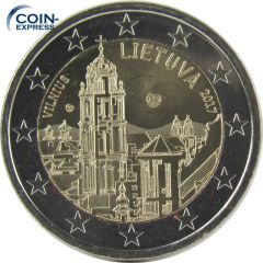 2 Euro Gedenkmünze Litauen 2017 - Vilnius Stadt der Kultur und Kunst