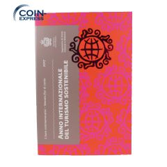 2 Euro Gedenkmünze San Marino 2017 Internationales Jahr des Tourismus