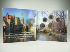 Euro Kursmünzensatz Belgien 2010 FDC - mit Farbmedaille