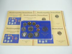 DM Kursmünzensätze Deutschland 2001 PP ADFGJ