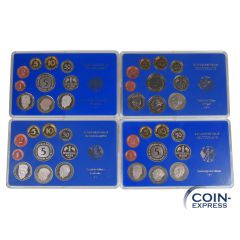 DM Kursmünzensätze Deutschland 1983 PP DFGJ