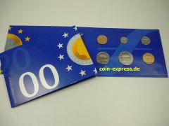 Gulden Kursmünzensatz Niederlande 2000 BU - Beatrix Gulden Kursmünzensatz Niederlande 2000 BU - Beatrix