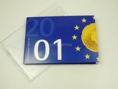 Gulden Kursmünzensatz Niederlande 2001 BU - Beatrix Gulden Kursmünzensatz Niederlande 2001 BU - Beatrix