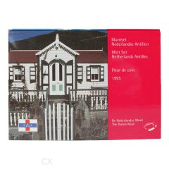Gulden Kursmünzensatz Niederländische Antillen 1995 FDC Gulden Kursmünzensatz Niederländische Antillen 1995 FDC