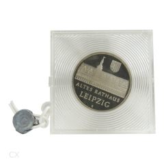 5 Mark Gedenkmünze DDR 1984 PP - Altes Rathaus Leipzig